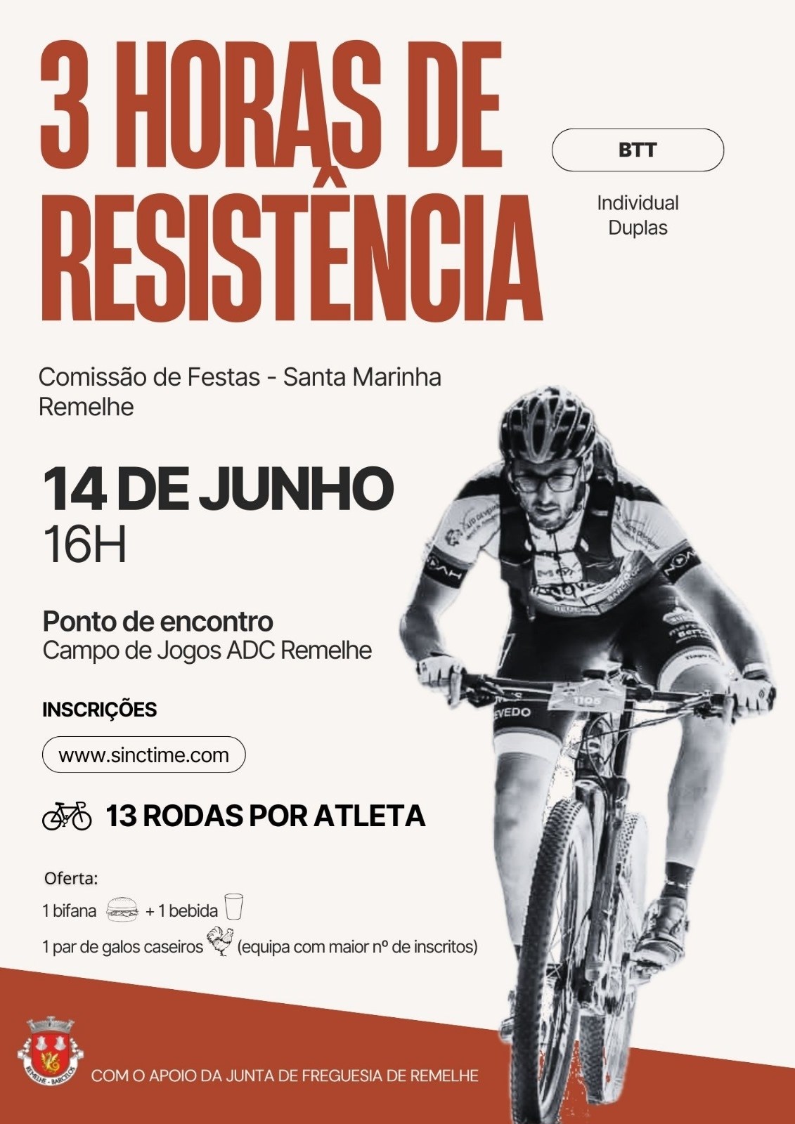 3 Horas Resistência BTT - Santa Marinha