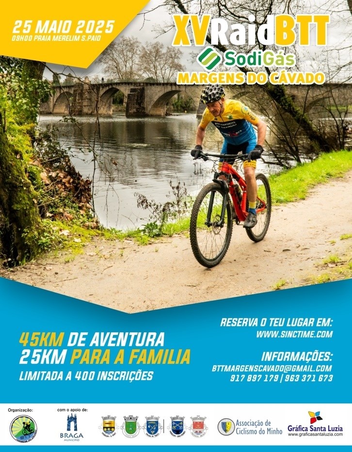 XV Raid BTT SodiGás – Margens do Cávado
