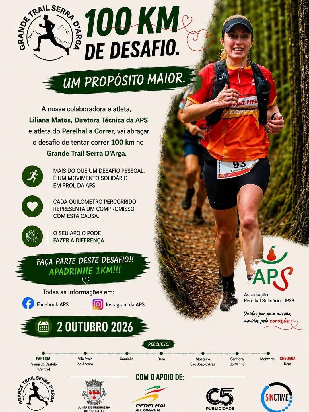 100KM de Desafio UM PROPÓSITO MAIOR