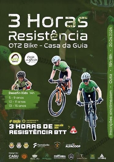 3h Resistência OTZ Bike - Casa da Guia